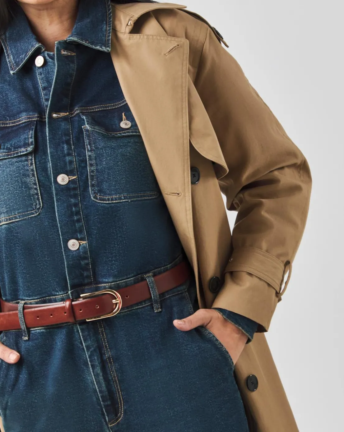 Indigo Denim Jumpsuit