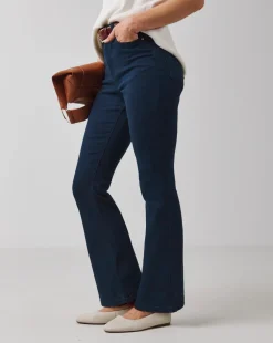 Indigo High Waist Super Soft Bootcut Jean