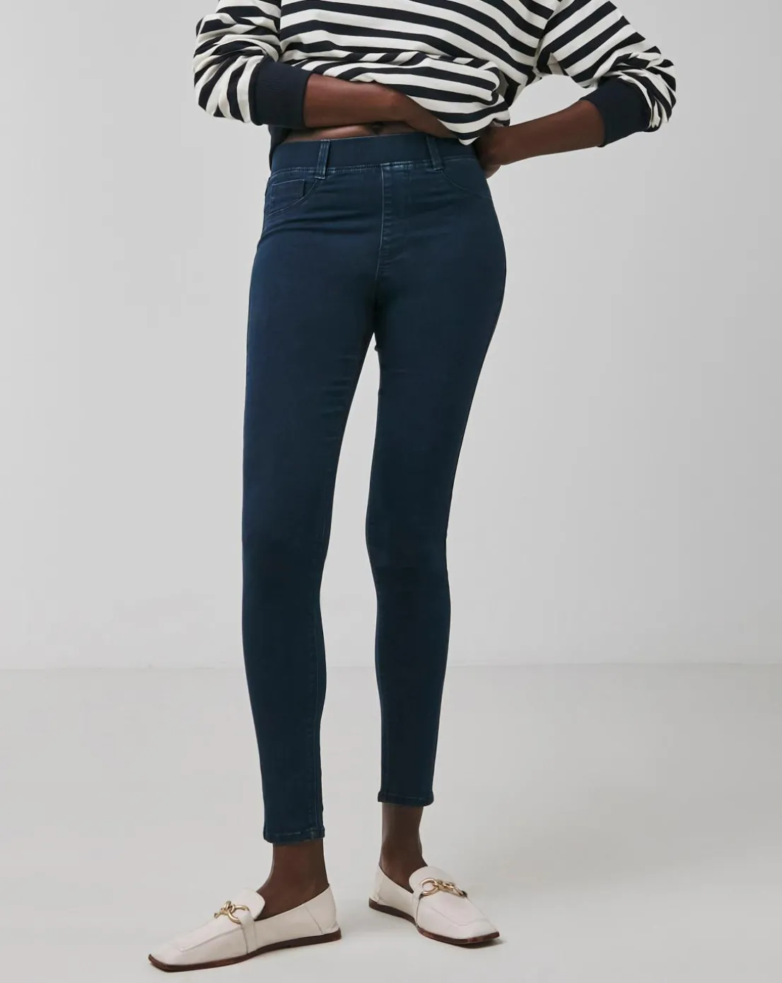 Indigo Stretch Skinny Jeggings