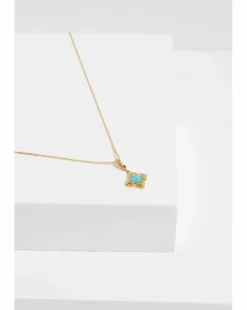 Inicio Aqua Clover Pendant - Gift Pouch