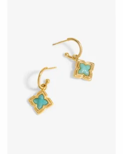 Inicio Aquamarine Earrings - Gift Pouch