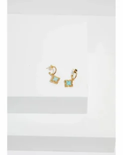 Inicio Aquamarine Earrings - Gift Pouch