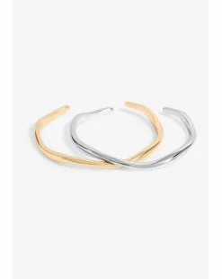 Inicio Two Tone Cuffs - Pack of 2 - Gift Pouch