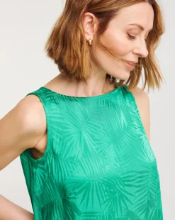 Jacquard Shell Top