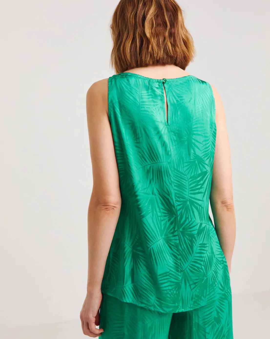 Jacquard Shell Top