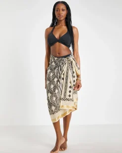 JD Williams Border Print Sarong