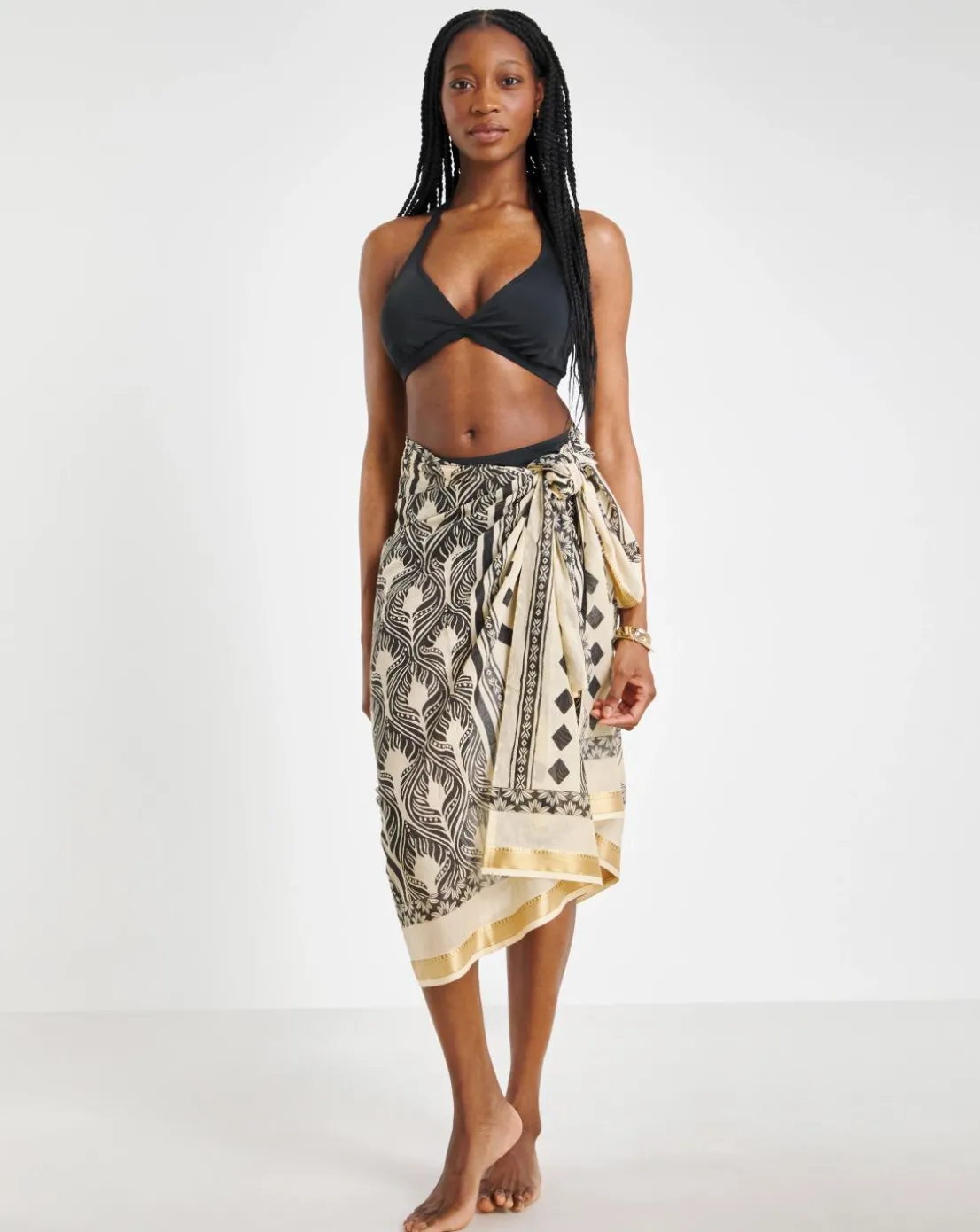 JD Williams Border Print Sarong