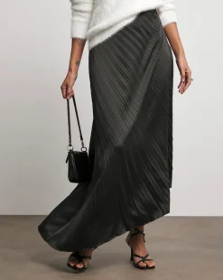 Joanna Hope Asymmetrical Pleated Skirt