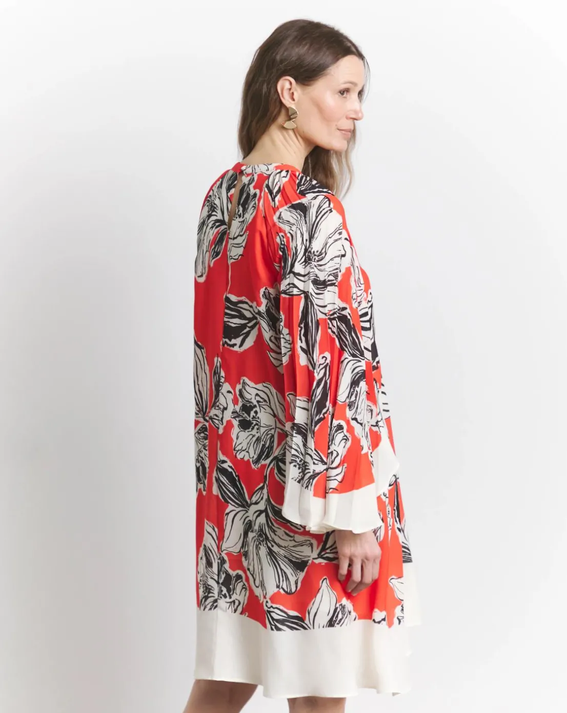 Joanna Hope Bat Wing Shift Dress