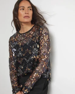 Joanna Hope Beaded Top