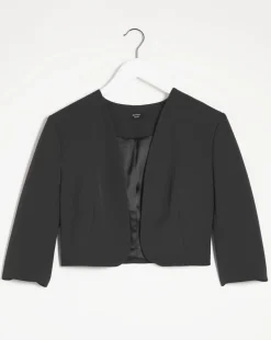Joanna Hope Black Cropped Jacket