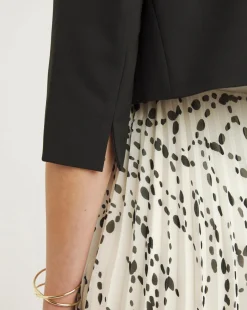 Joanna Hope Black Cropped Jacket