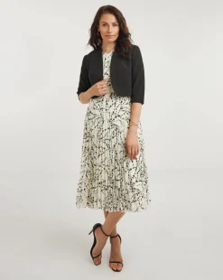 Joanna Hope Black Cropped Jacket