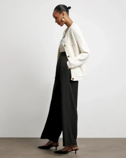 Joanna Hope Boucle Knit Cardigan