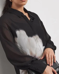 Joanna Hope Chiffon Shirt