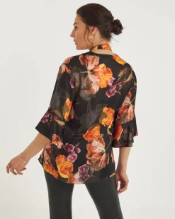 Joanna Hope Choker Neck Blouse