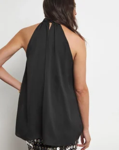 Joanna Hope Corsage Halter Neck Top