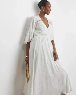 Joanna Hope Crinkle Maxi Dress