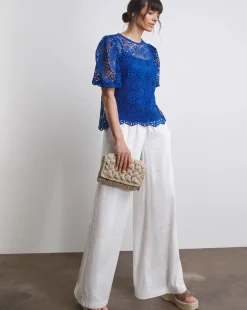 Joanna Hope Crochet Blouse