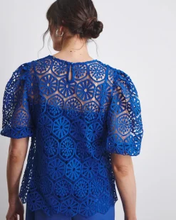 Joanna Hope Crochet Blouse