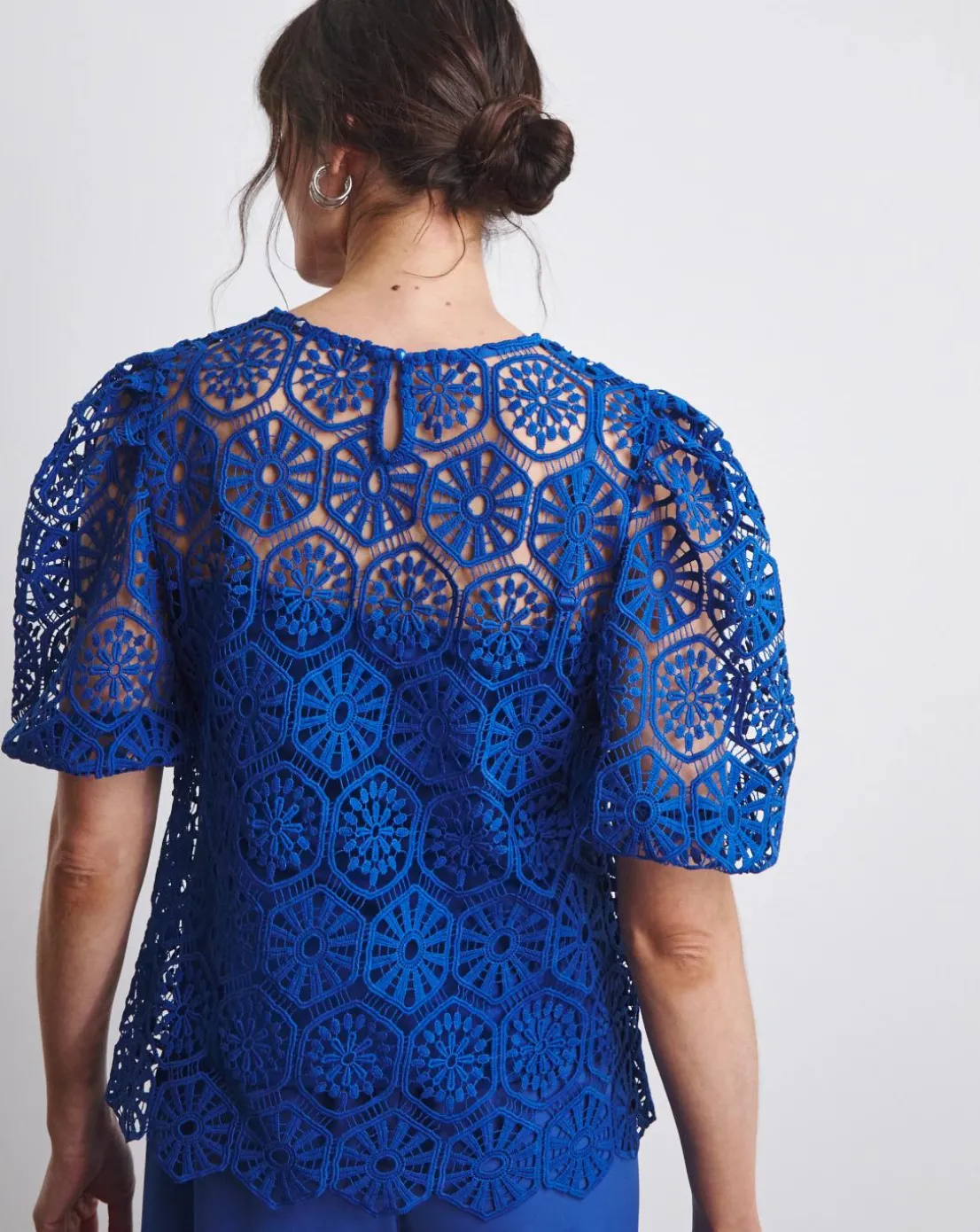 Joanna Hope Crochet Blouse