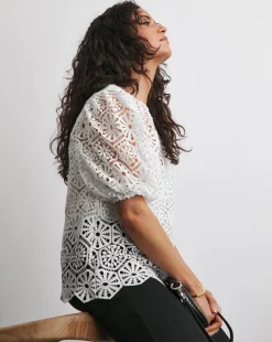 Joanna Hope Crochet Blouse