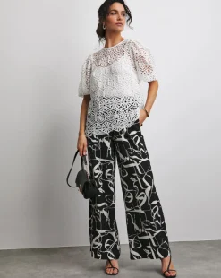 Joanna Hope Crochet Blouse