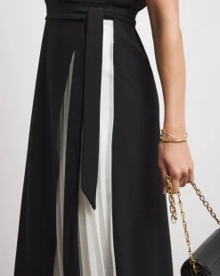 Joanna Hope Dress With Pleated Panel