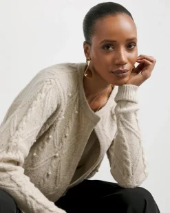 Joanna Hope Embellished Cardigan