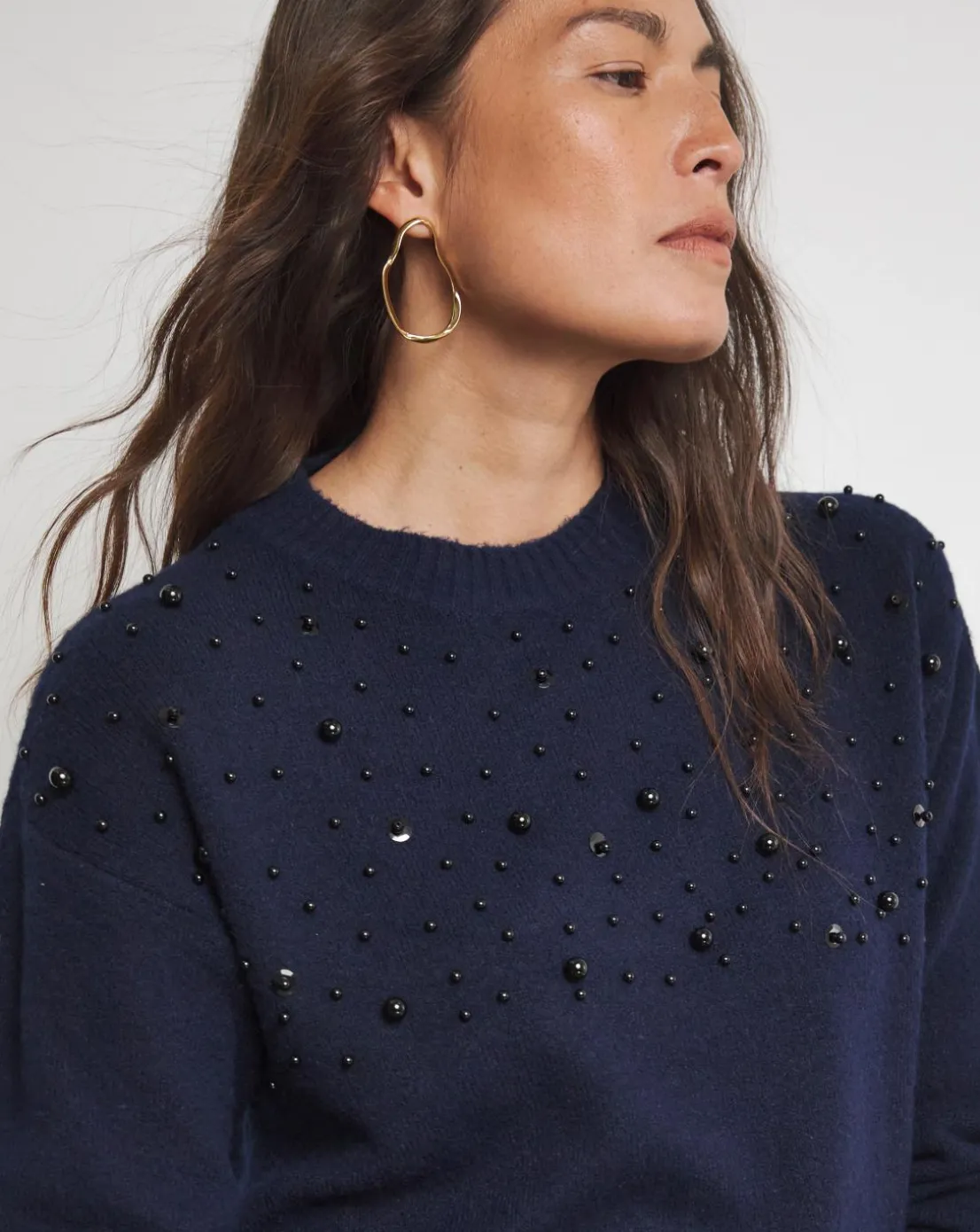 Joanna Hope Embellished Knit Jumper