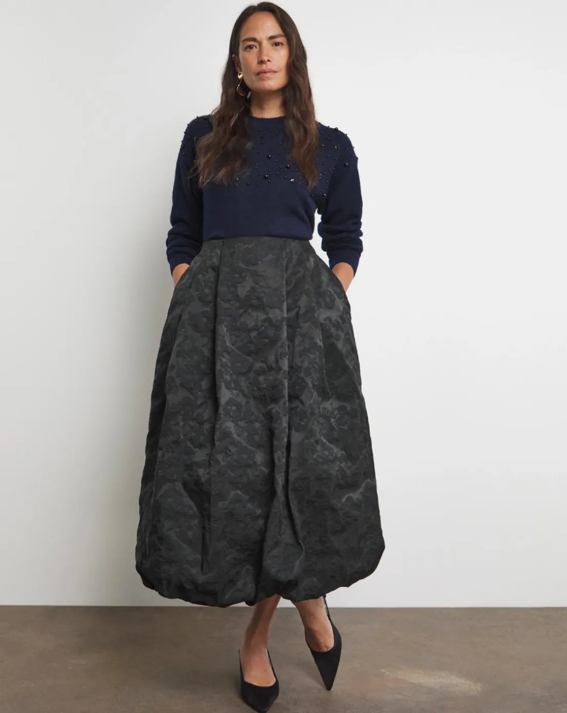 Joanna Hope Embellished Knit Jumper