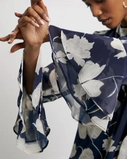 Joanna Hope Frill Sleeve Shift Dress