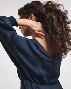 Joanna Hope Hammered Satin Dress