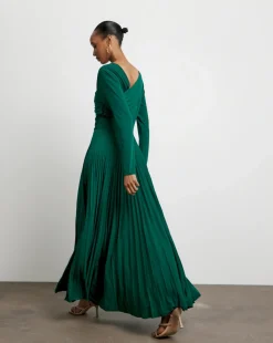 Joanna Hope Jersey Pleated Dress