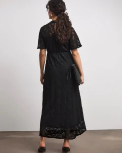 Joanna Hope Lace Midi Dress