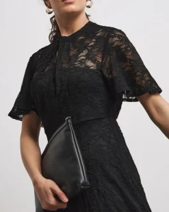 Joanna Hope Lace Midi Dress