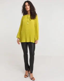 Joanna Hope Pleated Blouse
