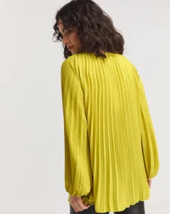 Joanna Hope Pleated Blouse