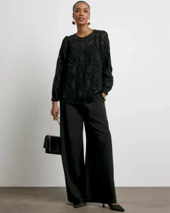 Joanna Hope Premium Broderie Blouse