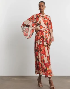 Joanna Hope Printed Maxi Dress