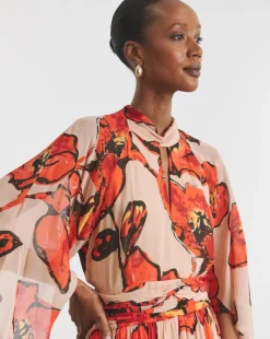 Joanna Hope Printed Maxi Dress