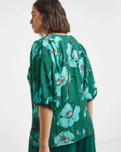 Joanna Hope Puff Sleeeve Blouse