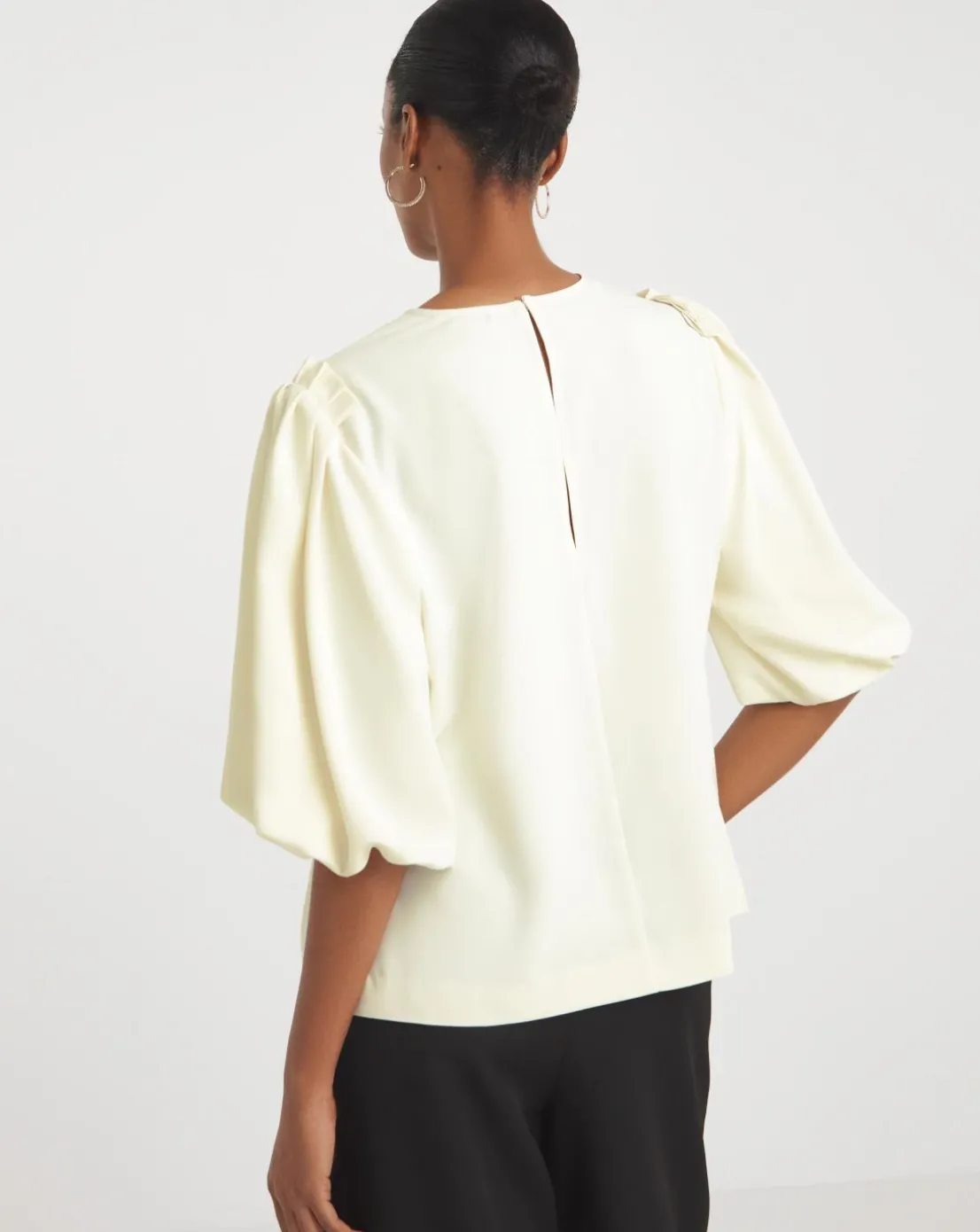 Joanna Hope Puff Sleeve Blouse
