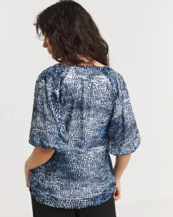 Joanna Hope Puff Sleeve Blouse