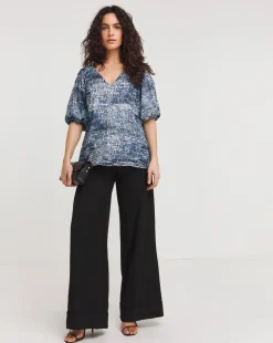 Joanna Hope Puff Sleeve Blouse