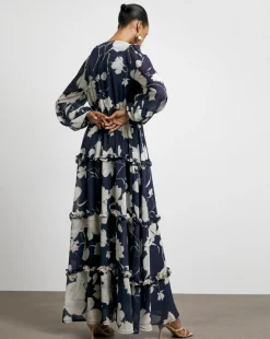 Joanna Hope Romantic Ruffle Dress