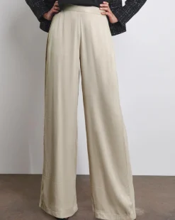 Joanna Hope Satin Wide Leg Trousers