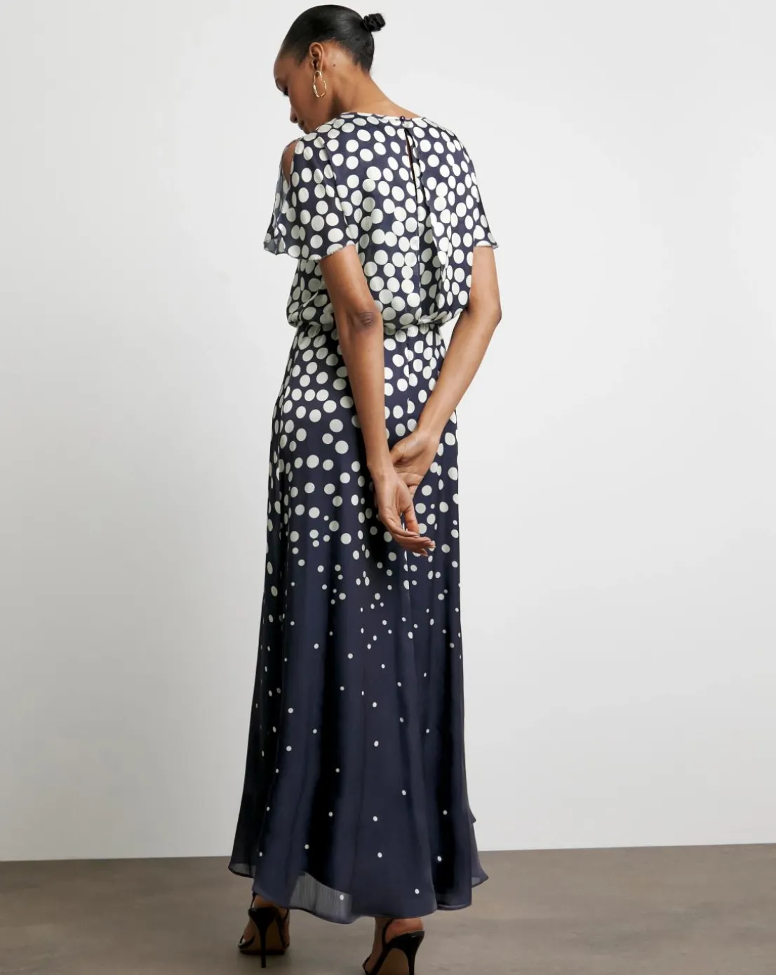 Joanna Hope Split Sleeve Maxi Dress