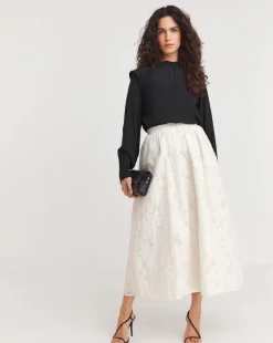 Joanna Hope Textured Skirt
