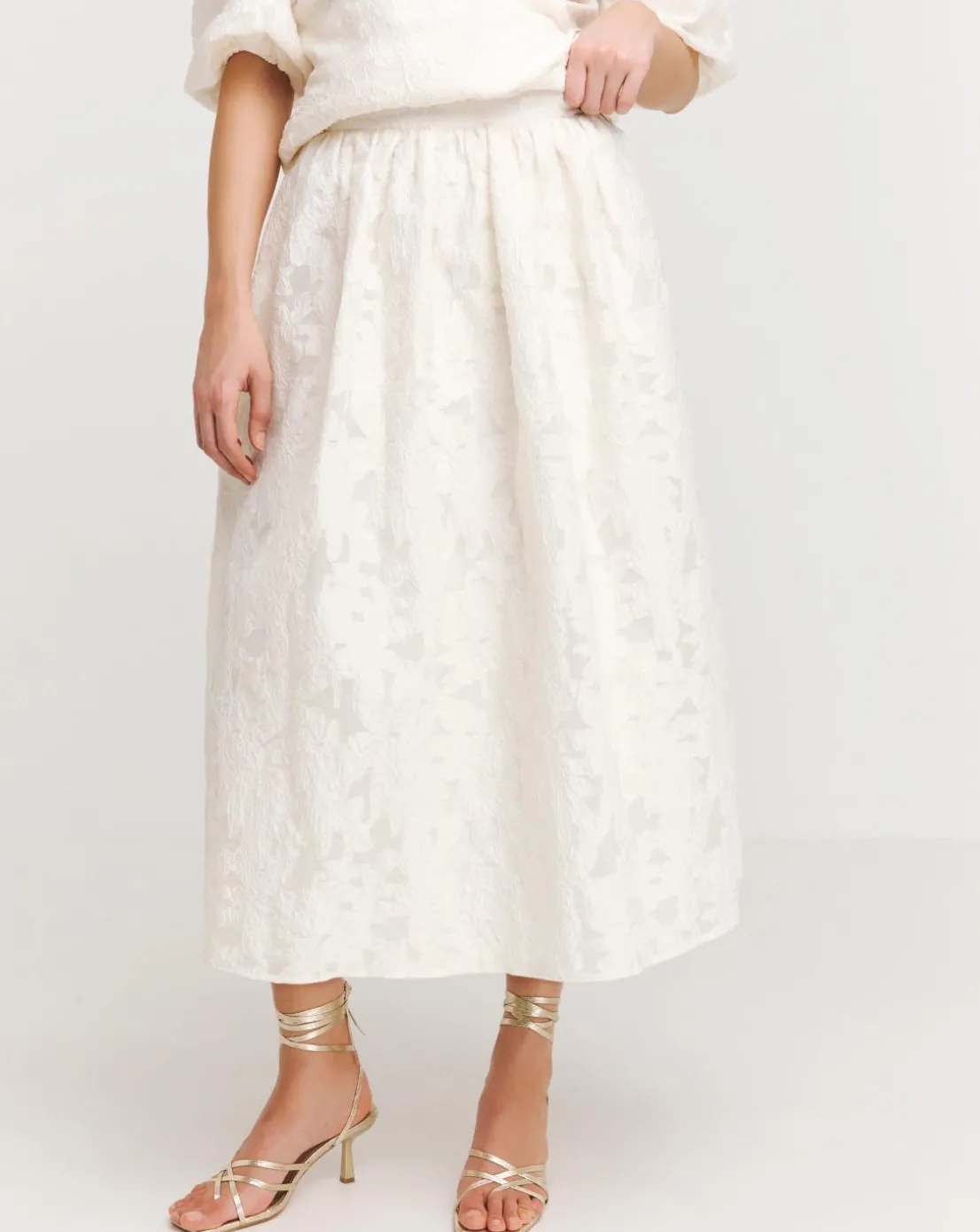 Joanna Hope Textured Skirt